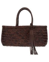 Manebí - Fringed Tassel Knotted Tote Bag - Lyst