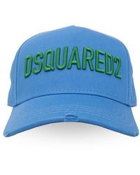 DSquared² - Embroidered Cotton Baseball Cap - Lyst