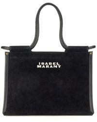 Isabel Marant - Toledo Logo Embroidered Tote Bag - Lyst
