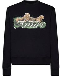 Amiri - Cheetah-print Sweatshirt - Lyst
