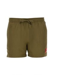 BOSS - Logo Patch Quick-dry Swim Shorts - Lyst