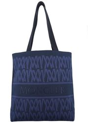 Moncler - Monogram Knit Tote Bag - Lyst