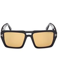 Tom Ford - Redford Square Frame Sunglasses - Lyst