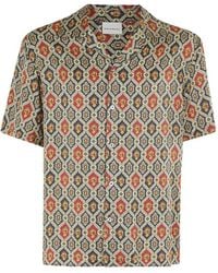 Drole de Monsieur - La Chemise Ornements Short-Sleeved Shirt - Lyst