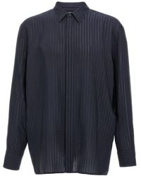 Saint Laurent - Striped Shirt - Lyst