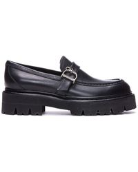 DSquared² - Logo Plaque Loafers - Lyst