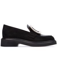 Roger Vivier - Viv' Rangers Buckle-Detailed Loafers - Lyst