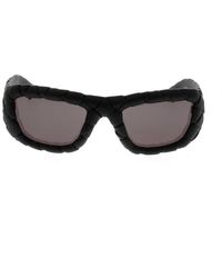 Bottega Veneta - Panthos Frame Sunglasses - Lyst