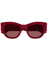 Alexander McQueen - Alexander Mcqueen Square Frame Sunglasses - Lyst