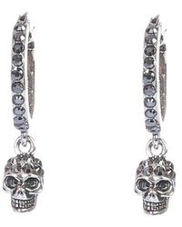 Alexander McQueen "skulls" Earrings - White