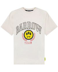 Barrow - Logo Printed Crewneck T-shirt - Lyst