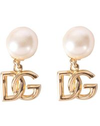 Dolce & Gabbana - Dg Newton Pendant Earrings - Lyst
