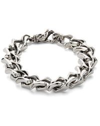 Emanuele Bicocchi - Large Sharp Link Bracelet - Lyst