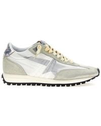 Golden Goose - Running Marathon Panelled Lace-Up Sneakers - Lyst