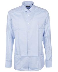 Zegna - Buttoned Long-sleeved Shirt - Lyst