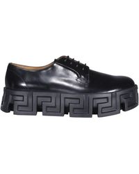 greca labyrinth derby shoes