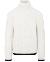 Dior Wool And Cashmere Jumper - White