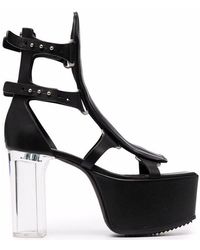 Rick Owens - Spartans Platform High Heeled Sandals - Lyst