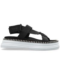 Odissi - Strap Detailed Open-Toe Sandals - Lyst