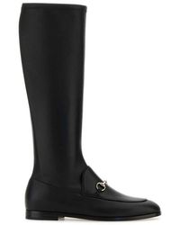Gucci - Leather Jordaan Boots - Lyst