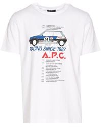 A.P.C. - T-shirts And Polos - Lyst