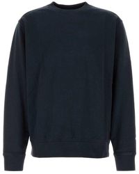 BOSS - Logo Embroidered Crewneck Sweatshirt - Lyst