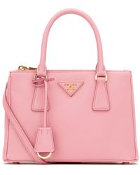 Prada Galleria Mini Tote Bag - Pink