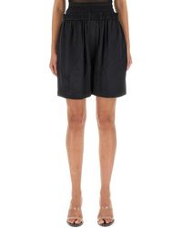 Alexander Wang - Layered Boxer Shorts With Stretch Low Waist - Lyst