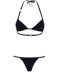 Dolce & Gabbana - Logo Triangle Bikini - Lyst