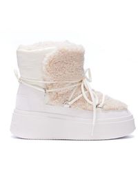 Ash - Moboo Lace-up Snow Boots - Lyst