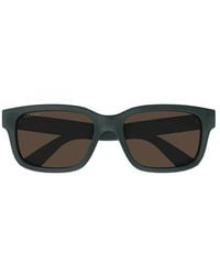 Gucci - Wraparound-frame Sunglasses - Lyst