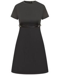 Givenchy - Voyou Short-sleeved Midi Dress - Lyst