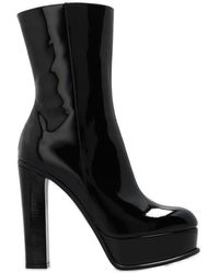 Alexander McQueen Platform Ankle Boots - Black