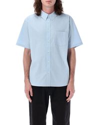 Nike - Short-sleeved Seersucker Button-down Shirt - Lyst