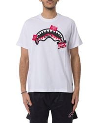 Sprayground - Patch Detailed Crewneck T-Shirt - Lyst