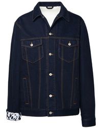 Burberry - Cotton Jacket For - Lyst