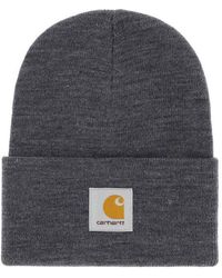 Carhartt - Beanie Hat With Logo Patch - Lyst