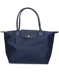 Longchamp Le Pliage Small Tote Bag - Blue