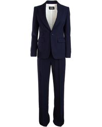 DSquared² Single Breasted Two-piece Suit - Blue