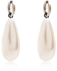 Balenciaga - Pearl Earrings, - Lyst