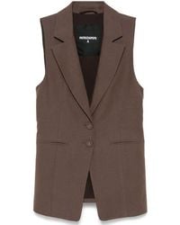 Patrizia Pepe - Sleeveless Blazer Jacket - Lyst