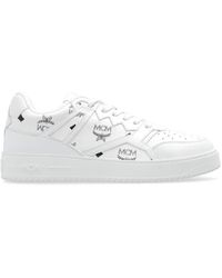 MCM - Neo Derby Visetos Lace-Up Sneakers - Lyst