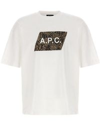 A.P.C. - 'Cobra' T-Shirt - Lyst