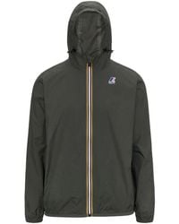 K-Way - Packable Hooded Jacket - Lyst