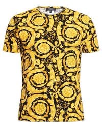 Versace - Lingerie T-Shirt With Barocco Print - Lyst