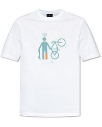 Paul Smith - T-Shirt With Print - Lyst