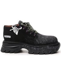 Off-White c/o Virgil Abloh Chunky-sole Lace-up Sneakers - Black