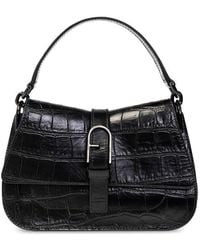 Furla - ‘Flow Mini’ Leather Shoulder Bag - Lyst