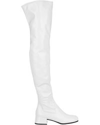 prada thigh high boots