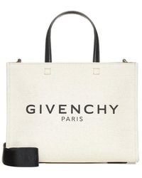 Givenchy - Small Size Front Logo Tote Bag - Lyst